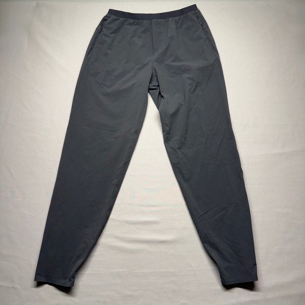 Lululemon Surge Jogger Ankle Zip M Grey Mens Athletic Training Pants Running Gym
